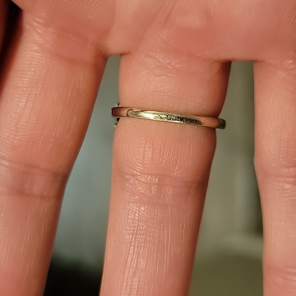 Diamond Nexus 3 Stone Accented Sapphire 14K Size 7 - Picture 12 of 16